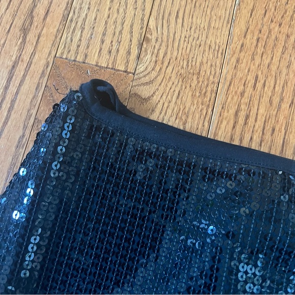 Talula Black Sequin Skirt. - Picture 7 of 8